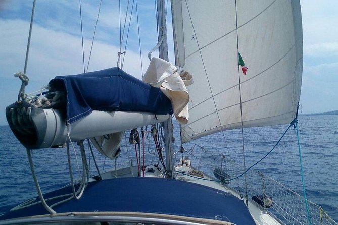My sailing tour in Catania - Etna from the Sicilian coast
