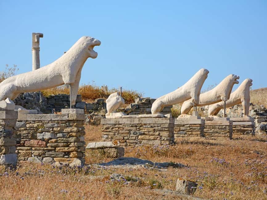 Mykonos Cruise: Prosecco, BBQ, Sailing Demo & Delos Stop - Rhenia for Swimming and Snorkeling