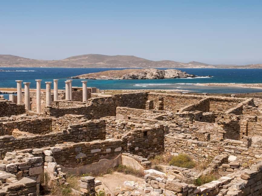 Mykonos Cruise: Prosecco, BBQ, Sailing Demo & Delos Stop - The Return to Platis Gialos
