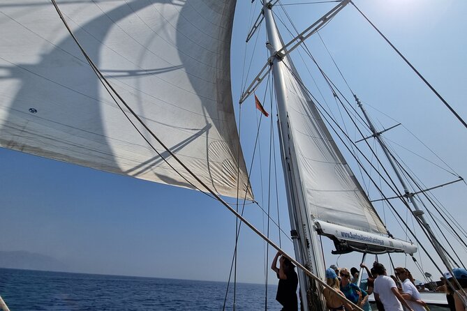 Mykonos Sail Cruise to Rhenia, Guided Tour of Delos, Lunch&Drinks - Lunch on Deck, With Wine and Greek Flavors