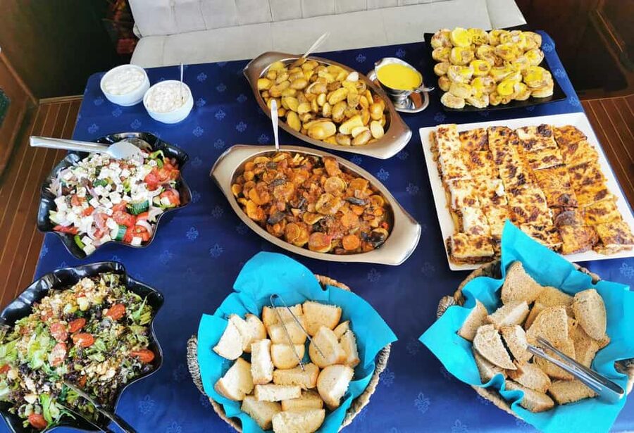 Mykonos: Sunset Sail Cruise to Rhenia, Beach Hopping, Dinner - Is $111 good value?