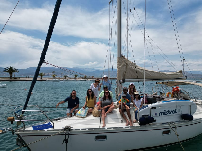 Nafplio Sun Sail Cruises | Semi-Private Half Day | Full Meal - Key details before you book
