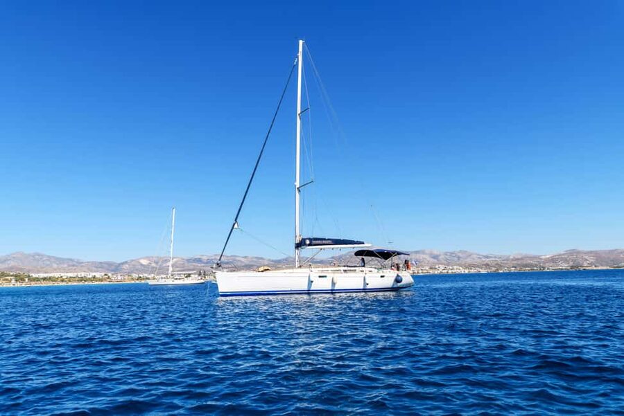 Naxos: Small Cyclades Sailing Trip with Lunch & Drinks - A final bay and the ride home