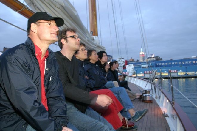 New York City Lights Schooner Cruise - What the wooden schooner adds to the ride