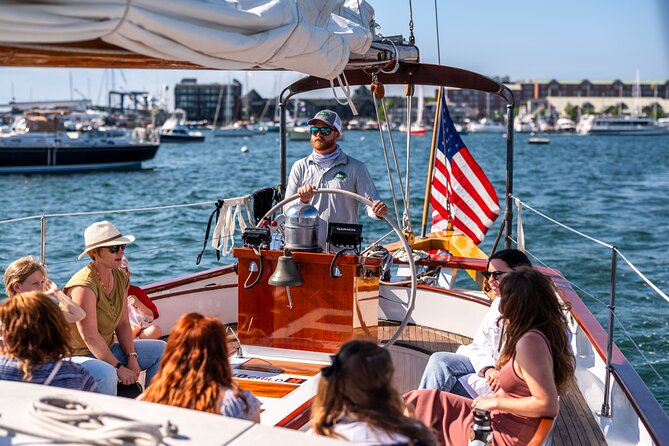 Newport Afternoon Sightseeing Sail on Classic Sailboat - Narragansett Bay from a classic sailboat