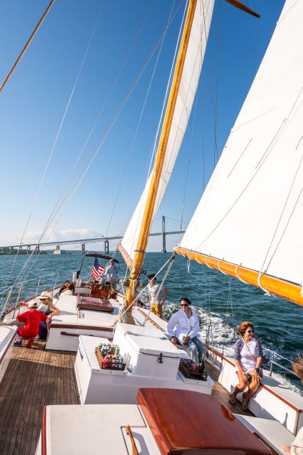 Newport: Schooner Sailing Tour - What you see from the deck