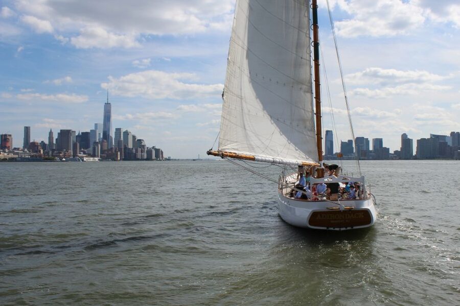 NYC: Hudson River Fall Foliage Sailing Trip - The Palisades, the trip’s best natural feature