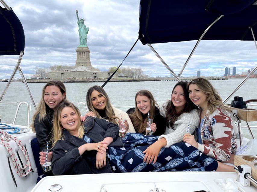 NYC: Private Champagne Sail to the Statue of Liberty - The boat’s three lounging areas