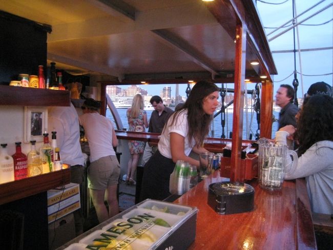 NYC: Statue of Liberty Day Sail with Onboard Bar - Brooklyn Bridge from the water