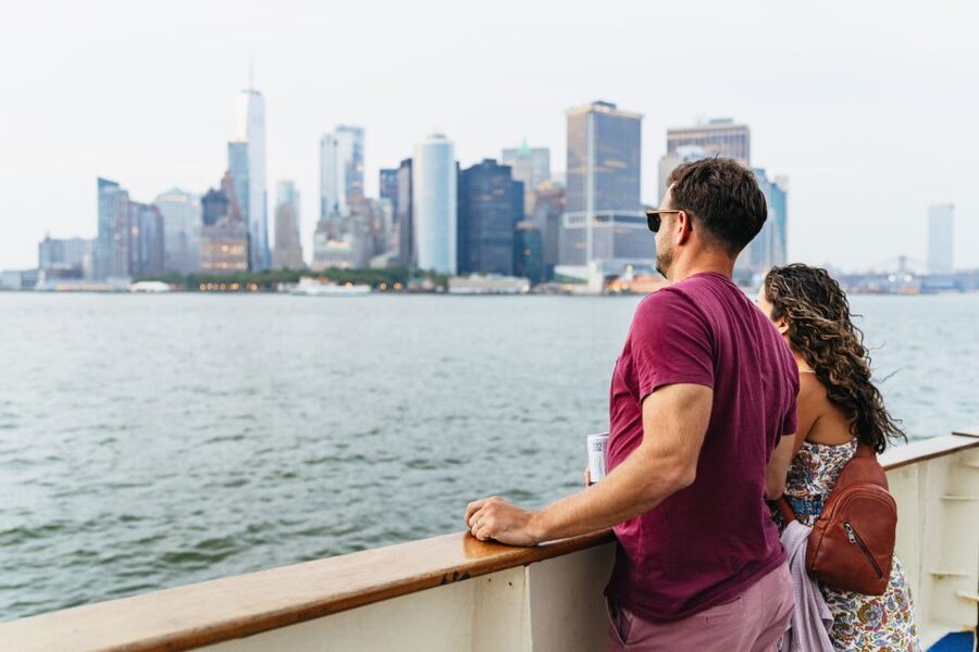 NYC: Sunset Jazz Sail aboard the 'Clipper City' - Setting Sail From Pier 17