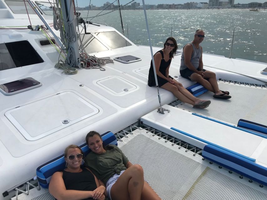 Ocean City: Sailing Catamaran Cruise with Crew - Through the Inlet and Out Toward Open Water