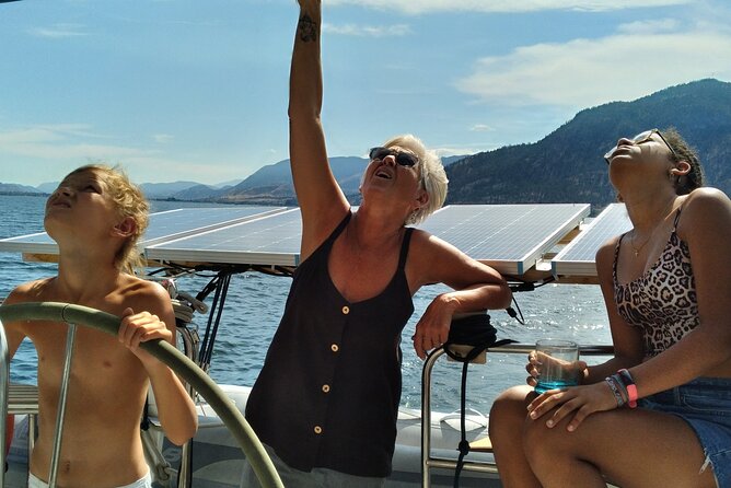 Okanagan Lake Sailing Tour from Penticton & Naramata BC - What to eat and drink aboard