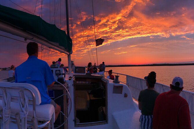 Orange Beach Sunset Sailing Cruise - The sunset is beautiful, but weather has the final word