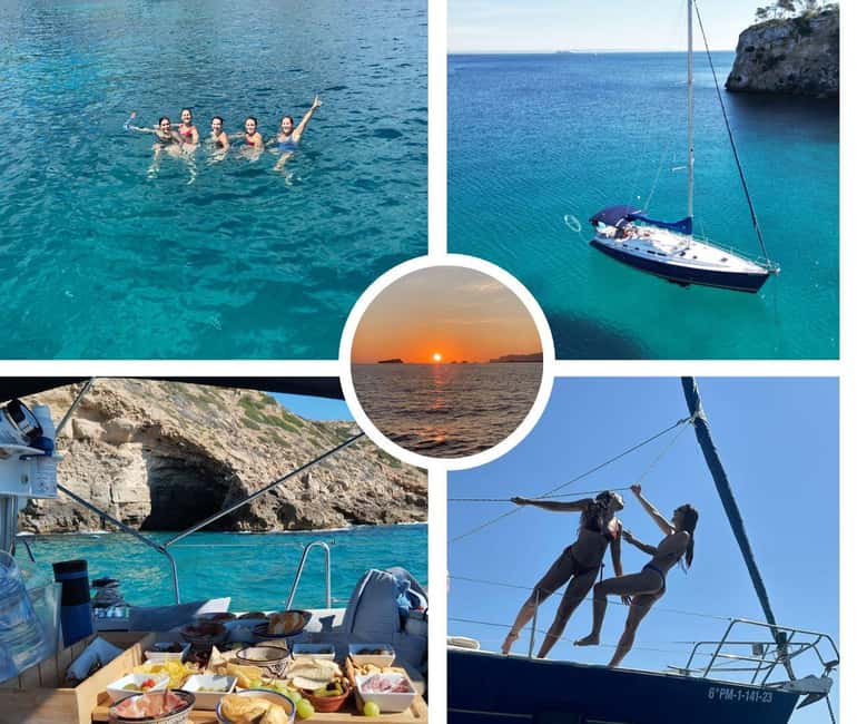 Palma Bay: Sailing Boat Trip W/ Water Toys Snacks & Drinks - Cala Blava and the eastern side of the bay