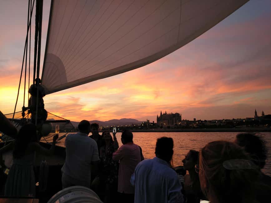 Palma de Mallorca: Wooden Sailboat; Food, Views & History - Cala Punta Negra and the water stop