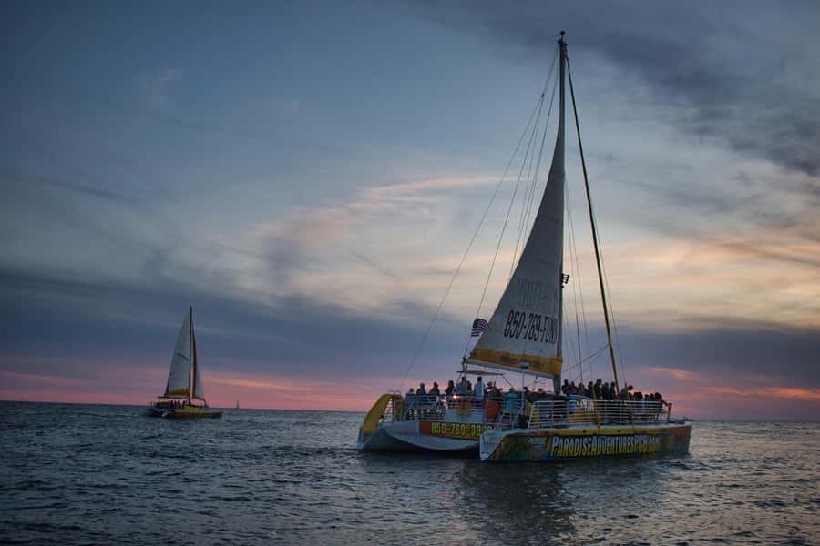 Panama City Beach: Sunset Sail on the Privateer Catamaran - Key points to know before sailing