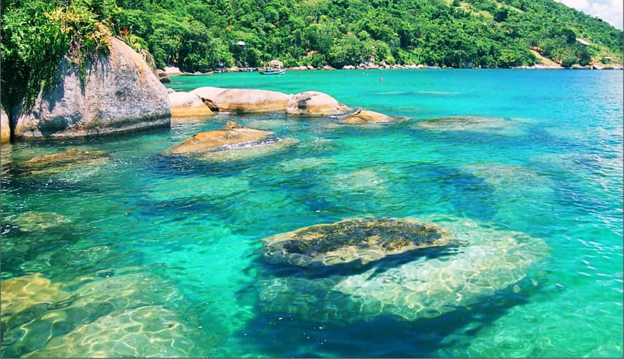 Paraty: Schooner Boat Tour with Beaches and Snorkeling - Lula da Praia and the first swim