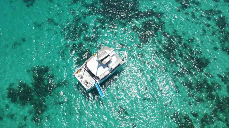 Phuket: Racha and Coral Island Sailing Day Trip by Miss.Red - Lunch on board before Racha Island