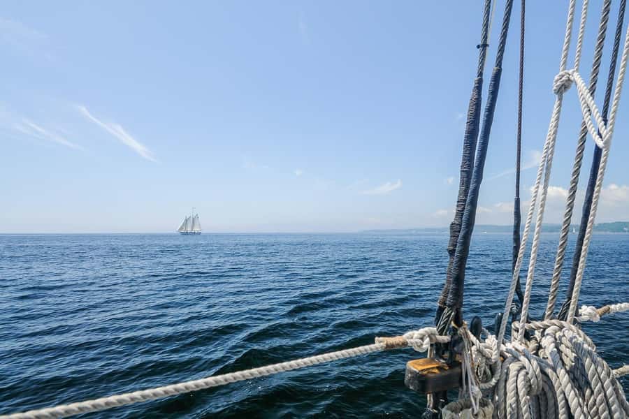 Portland: Schooner Tall Ship Cruise on Casco Bay - Lighthouses, islands, and open water