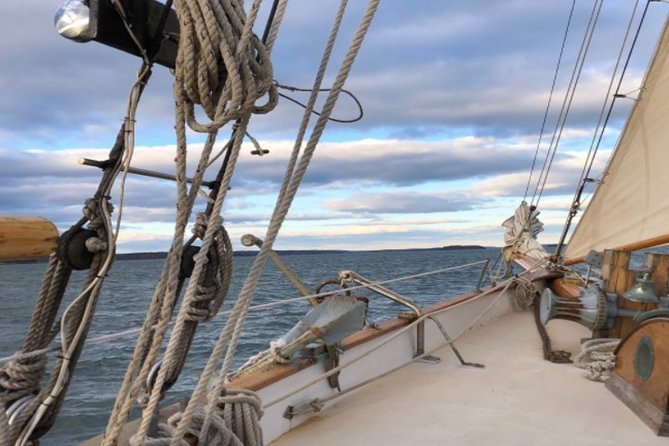 Portland Tall Ship Cruise on Casco Bay - Sailing, motoring, and the importance of wind