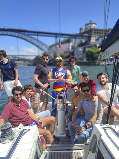 Porto: Charming Sailboat Bachelor Party with drinks - What the $341 group price really buys