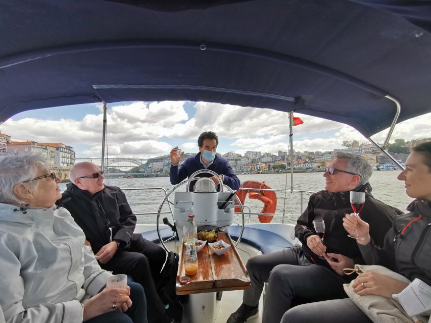Porto: Private Sailboat Trip with Wine Tasting & Charcuterie - Music, river views, and an easy social pace
