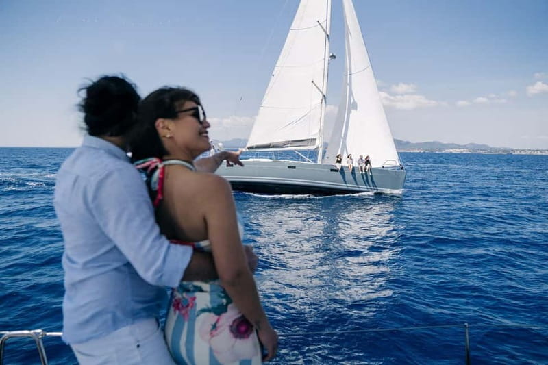 Portocolom: Full-Day Shared Sailing Trip with Food & Drinks - The first 15 minutes: safety and getting settled