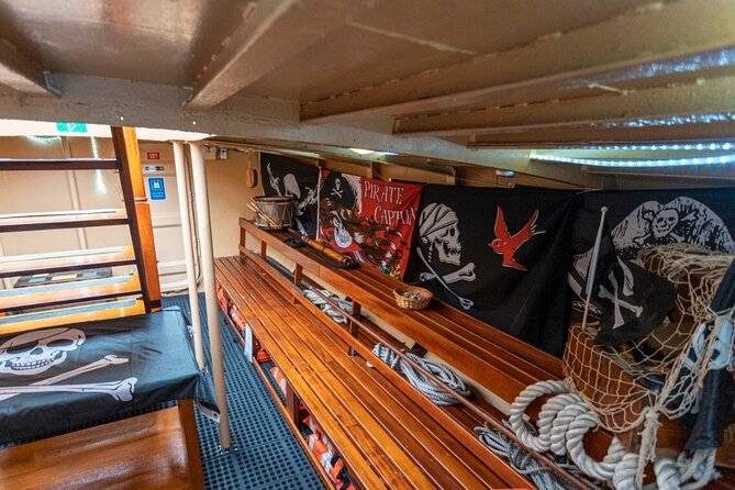 Premium Pirate Beach Adventure, Open sea Rope Swing, Drinks+Lunch - Why this pirate trip feels different from a standard beach transfer