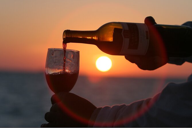 Private 2-Hour Wind and Wine Sunset Sail in Key West - The sunset and the group-photo moment