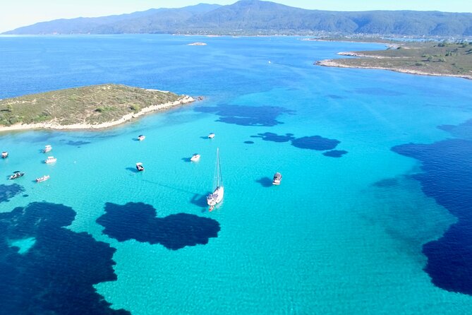 Private Boat Trip in Halkidiki, Greece - Diaporos Island: two hours among clear coves