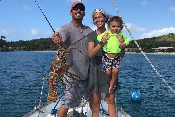Private Day Charter Classic Sailboat - Snorkeling in the Virgin Islands water
