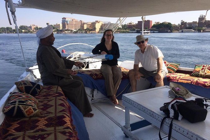 Private Day Tour To Luxor from Cairo by Plane,Tours,Sailing Felucca,Camel&Lunch - Felucca sailing, lunch, and Banana Island