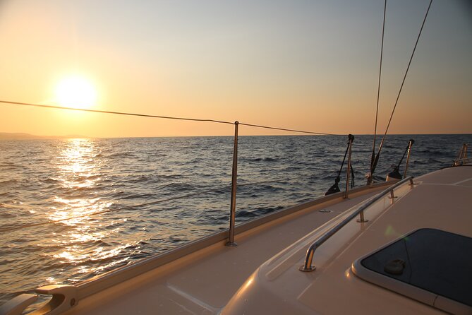 Private Evening Sailing Boat Charter - What the private format means for value