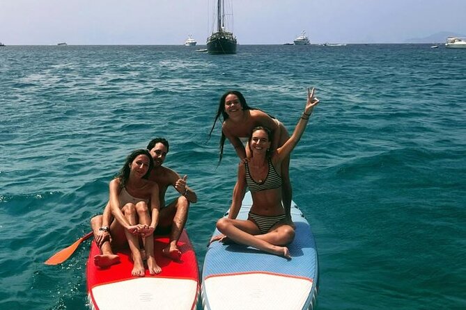 Private full day excursion sailing through Ibiza and Formentera - Swimming, snorkeling, and paddleboarding