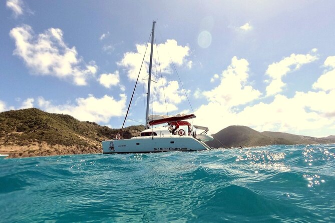 Private Full-Day Luxury Sailing Catamaran Charter in Sint Maarten - Long Bay for snorkeling, swimming, and beach time