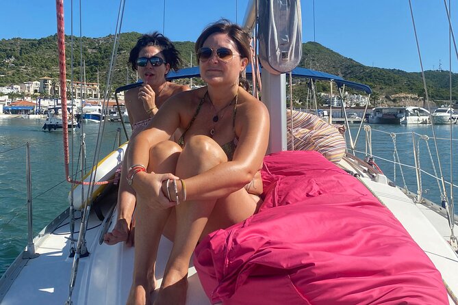 Private Half Day Sailing Tour from Sitges - Sandrine, Oscar, and Carlos set the tone