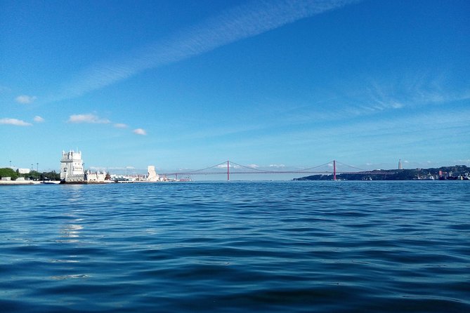 Private Lisbon Sailing Cruise on Sailing Yacht - The 25th of April Bridge and Christ the King
