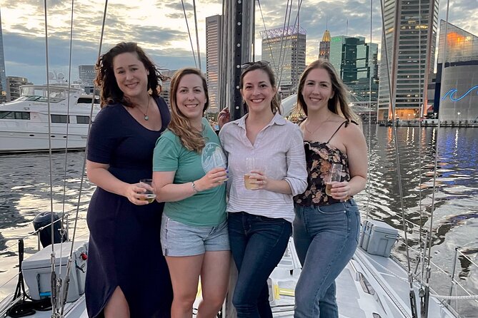 PRIVATE Local Sunset Sail by a Certified Captain - A calm two-hour route through South Baltimore Harbor