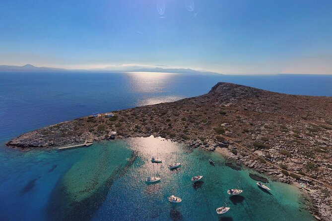 Private Luxury Sailing Trips to Dia Island - The first hour on the water