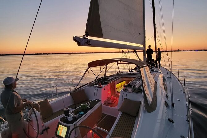 Private Luxury Sunset Sail on the 50ft Sailing Yacht Fate BYOB - Sunset, drinks, and the mood onboard