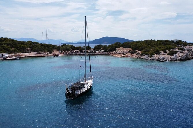 Private Luxury Sunset Sailing Cruise in the Athenian Riviera - Watching the sunset from the return route