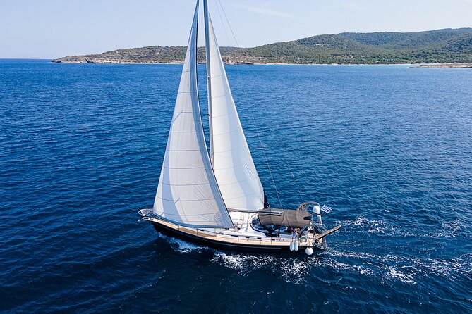 Private Luxury Sunset Sailing Cruise in the Athenian Riviera - The two-hour stop near Ydrousa Island