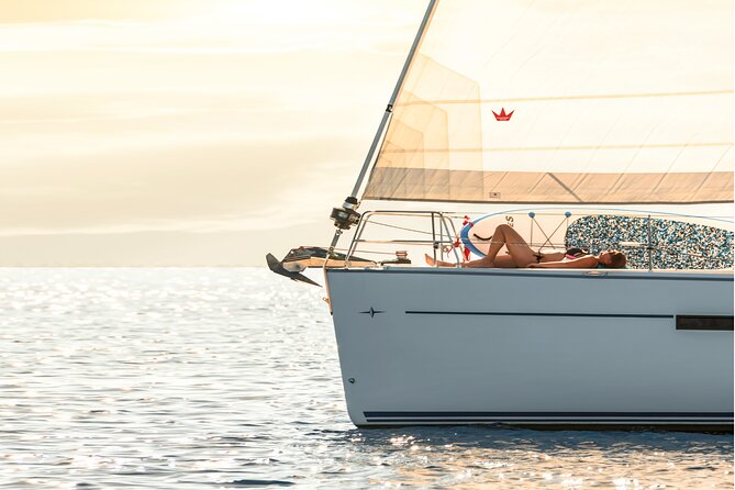 Private Magic Sunset Sailing Trip to DIA in Heraklion,Crete(4,5H) - Snorkeling, SUP, and clear water