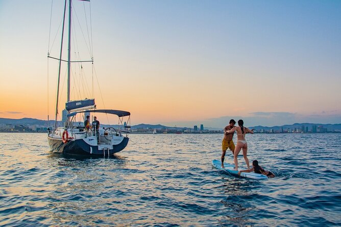 Private Naval Sailboat Tour in Barcelona up to 11 people - Sunset sailing and special occasions