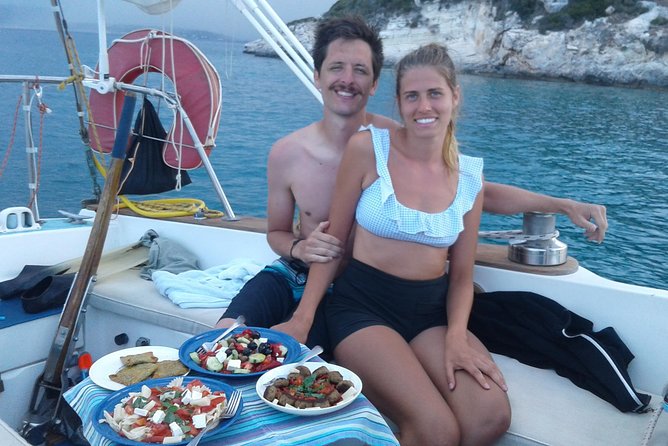 Private Sail in Chania - What Captain Nikos serves for lunch