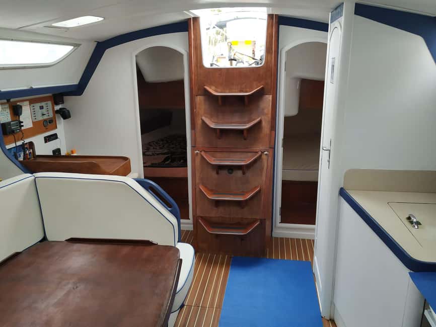 Private sailboat charter - coastal tour with snorkeling in the bay - What The Boat Provides During Three Hours
