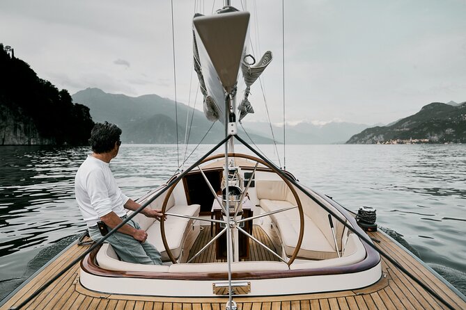 Private Sailing Boat Tour Classic Lake Como with Aperitif - Medieval Santa Maria Rezzonico and Menaggio