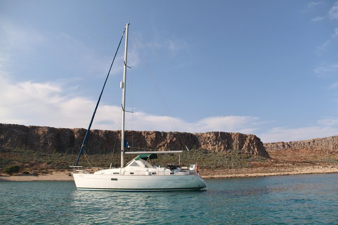 Private Sailing Cruise, Balos and Gramvousa with meal and drinks. - Sailing is not guaranteed every day