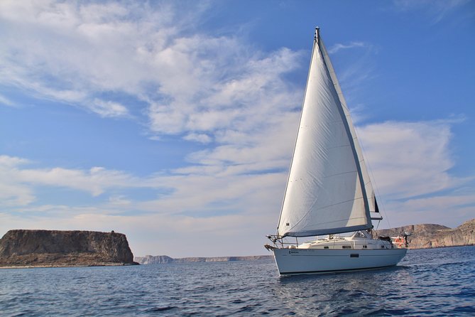 Private Sailing Cruise, Balos and Gramvousa with meal and drinks. - Booking, weather, and practical details