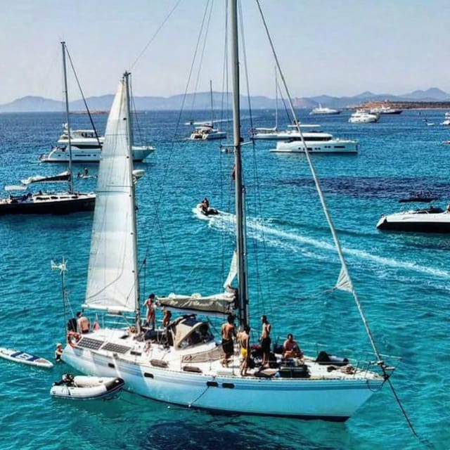 Private Sailing Experience Ibiza; Es Vedra at Sunset - Sailing around Es Vedra before sunset